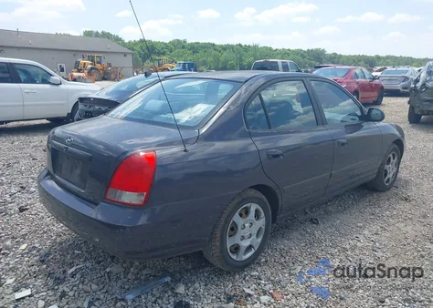2003 Hyundai Elantra Gls/Gt из США, поврежденный, VIN KMHDN45D33US57685
